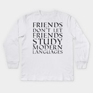 Classical Language Pride Kids Long Sleeve T-Shirt